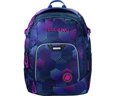COOCAZOO RAYDAY PURPLE ILLUSION ERGONOMIC JAUNIMO MOKYKLOS KUPRINĖ