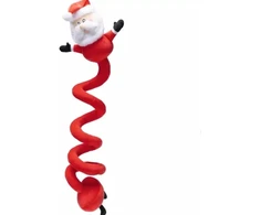 Cooper Pals Beeztees Kalėdų Senelio spiralinis žaislas šunims, 32 cm