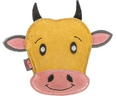 Cooper Pals Karvė, žaislas, šunims, odinis, 17 cm