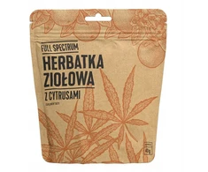 Cosma Cannabis Full Spectrum Kanapių arbata su citrusiniais vaisiais, maisto papildas 40g