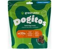 Cosma Cannabis Žalias Paw Dogitos For Joints sąnarių skanėstai su jautiena 100g