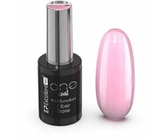 Cosmetics Zone Excellent Pro Vieno sluoksnio daugiafunkcinis hibridinis pluošto pagrindas su rausvais prancūziškais pluoštais, 11 g