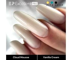 Cosmetics Zone Excellent Pro „Cloud Mousse“ vanilinio kremo pagrindo gelis, 15 g