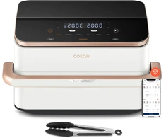 Gruzdintuvė Cosori CAF-TF101S-WEUR Dual Blaze TwinFry Wi-Fi 10 l balta