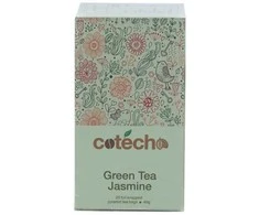 Cotecho Herbata žalia Žalias Tea Jasmine 20 piramidek