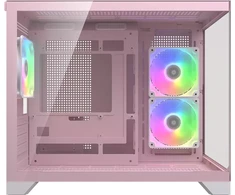 COUGAR CGR-2QA6W-RGB Mini Tower Baltas