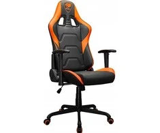 Žaidimų kėdė COUGAR ARMOR ELITE EVA, Oranžinės spalvos