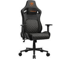 Fotel Cougar COUGAR Fotel Gamingowy Defensor Gold F, Pilka