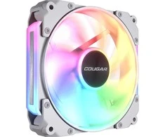 COUGAR Gehäuse Lüfter Apolar 120 ARGB, Reverse Blade, Weiß