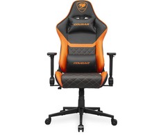 COUGAR žaidimų kėdė Armor One V2, juoda/oranžinė