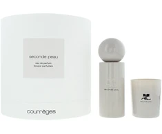Set Courreges: Seconde Peau Eau De Parfum Unisex, 100 ml + Seconde Peau Scented Candle, 75 g