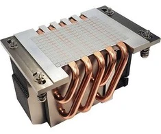 Inter Tech ITT Dynatron A54 Kompiuterio aušinimo sistema Procesorius Orinis aušintuvas 6 cm Juoda, Pilka 1 vnt