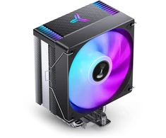 Jonsbo CR-1000MAX V2 spalvotas procesoriaus aušintuvas, PWM, RGB – juodas