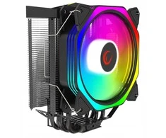 „Rampage Octagon C50“ procesoriaus aušintuvas, LGA 1700/AM5, 1800RPM, 120 mm ARGB ventiliatorius