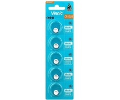 Baterija - Vinnic CR1025 3V Ličio Mygtukinis Elementas 10mm 2.5mm