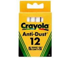 Crayola, Inc. Kreida Crayola, balta, 12 vnt.