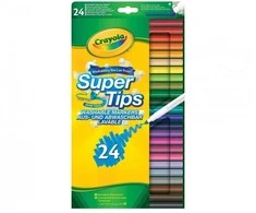 Crayola, Inc. Goliath Plaunami žymekliai, 24 vnt