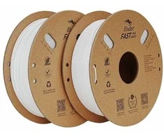 Creality Ender-PLA filamentas, 2kg (2 x 1kg), 1,75 mm, baltai baltas (3301010396)