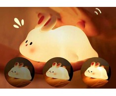 Creative LED LEMPAS RABBIT SILIKONIS 1W VAIKAMS