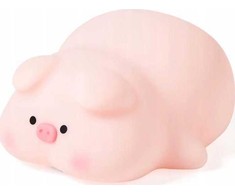 Creative LED LEMPAS SILICONE PIG 1W VAIKAMS