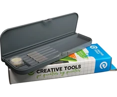 Creative Tools Kūrybinės priemonės Įrankių dėžutės Craft Carry Case Pilka