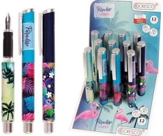 Cresco Go Pen Paradise Vibes Fountain Pen (12 vnt.)
