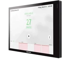 Crestron 7 colių jutiklinis ekranas, skirtas Zoom Rooms® programinei įrangai, Juodas Smooth, apima vieną TSW-770-LB-B-S šviesos juostą ir vieną TSW-770/1070-MSMK-ANG-B-S kelių paviršių tvirtinimo rinkinį