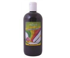 CRICCO tempera dažai 500 ml juodi
