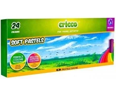 Cricco Pastele sausas 24 spalvų