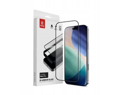 Crong 3D Armour Glass - Apsauginis stiklas Apple iPhone 17 Pro + Installation Frame