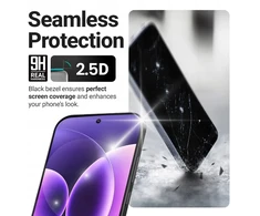 Crong 3D Armour Glass Lite – Grūdintas stiklas Full Glue, skirtas Xiaomi 17T Pro 5G (CRG3DAGLXM17TP)