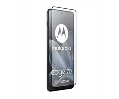 Apsauginis stiklas Motorola Edge 70 5G, juodas rėmelis, Crong