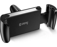 Crong Universal Smart Car Holder - Universalus automobilinis telefono laikiklis 4-6.7 (juodas)