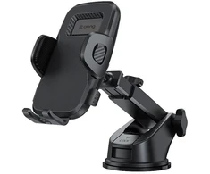 Crong Carclip Dashboard and Windshield Car Holder - juodas