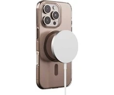 Crong Clear MAG Pro - dėklas Apple iPhone 16 Pro MagSafe desert