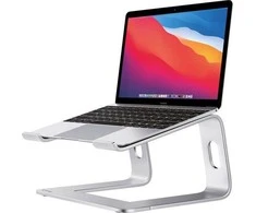 Crong AluBench – aliuminio nešiojamojo kompiuterio stovas (sidabrinis)