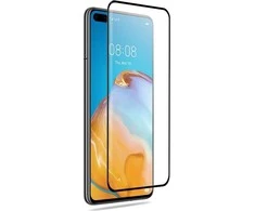 Crong 3D Armor Glass 9H viso ekrano grūdintas stiklas Huawei P40 + montavimo rėmas