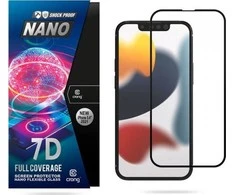 Crong 7D nano lankstus stiklas – pilnai dengianti hibridinė ekrano apsauga 9H iPhone 5.4 iPhone 13 mini