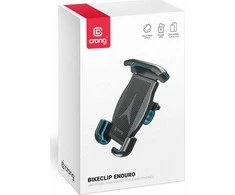Crong Bikeclip Enduro – dviračio ir motociklo telefono laikiklis (juodas)