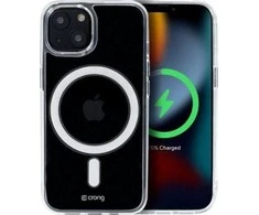 „Crong Clear MAG Cover“ magnetinis dėklas, skirtas „iPhone 13 mini“ (skaidrus)