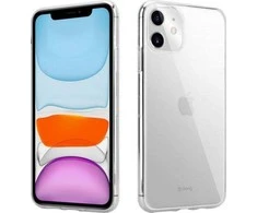 Crong Crystal Slim Cover – lankstus dėklas, skirtas iPhone 11 (skaidrus)