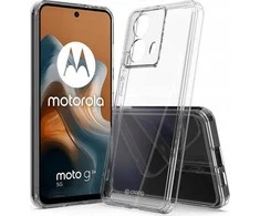 Crong Crystal Shield dangtelis – Motorola Moto G34 dėklas (skaidrus)
