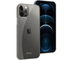 Crong Crystal Slim Cover – apsauginis dėklas, skirtas iPhone 12 Pro Max (skaidrus)