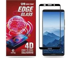 Crong Edge Glass – visiškai klijuojamas nuo krašto iki krašto 9H stiklo ekrano apsauga, skirta Huawei Mate 10