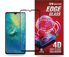 Crong Edge Glass – visiškai klijuojamas nuo krašto iki krašto 9H stiklo ekrano apsauga, skirta Huawei Mate 20