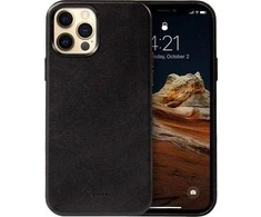 Crong Essential Cover – odinis dėklas, skirtas iPhone 12 Pro Max (juodas)
