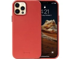 Crong Essential Cover – odinis dėklas, skirtas iPhone 12 Pro Max (raudonas)