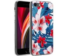Crong Flower Case – dėklas, skirtas iPhone SE 2020 / 8 / 7 (paternas 03)