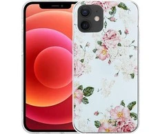 „Crong Flower Case“ – dėklas, skirtas „iPhone 12 Mini“ (02 modelis)