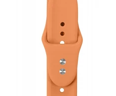 Crong Crong Liquid - „Apple Watch“ 38/40/41/42 mm dirželis (oranžinis)